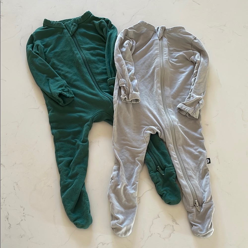 Two Kyte Baby onesies Size 0-3
